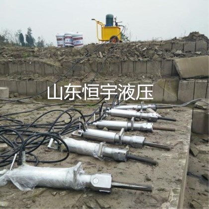 礦山開采劈裂機 液壓巖石劈裂機在巖石開采中的應(yīng)用與價格分析