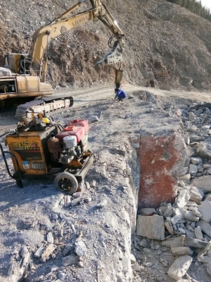 大理分裂機在山區礦山開采巖石的成本分析與應用前景